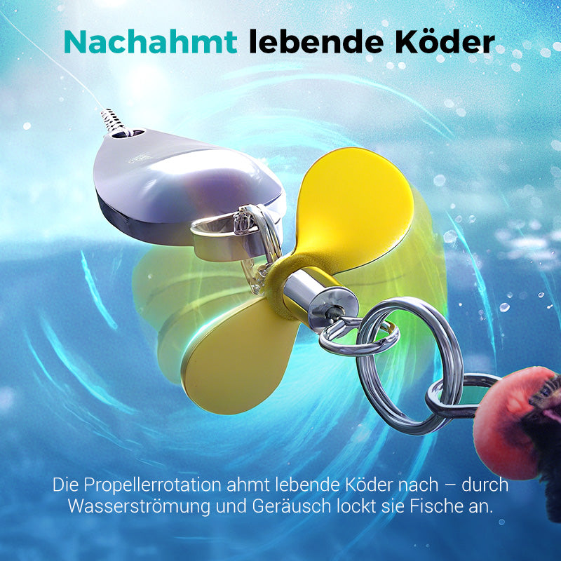 🎣🎁Angelköder mit Metallpropeller zum Fischen✨