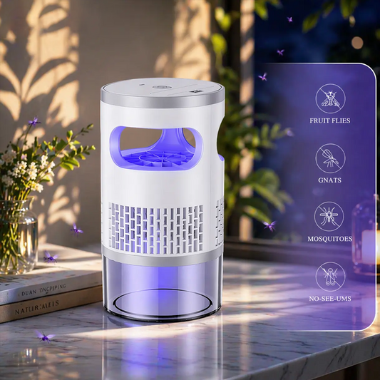 💐 LED-Insektenvernichter für Innen – Leise & Sicher fürs Schlafzimmer 🛏️🔇【Begrenzter Vorrat】
