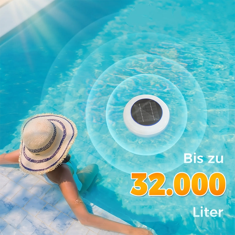 Kristallklarer Pool – ohne Chemie, mit Sonnenkraft! 🌞SOLAR POOL IONIZER FÜR KRISTALLKLAres WASSER