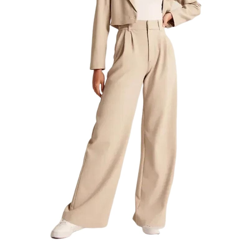 ✨🔥Die mühelos taillierte Hose mit weitem Bein💞