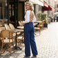 🌟 Weites Bein Jeans für Damen – Lässig und vielseitig kombinierbar