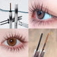 💜 Schlanke, wellenförmige kleine Stahlrohr-Wasserfest-Natur-Mascara