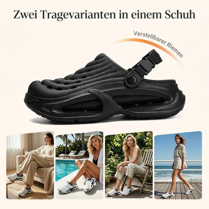 Herren Zehentrenner mit Plateau & Doppelfarben – weiche Sohle, bequem & stylisch – ideal für Strand, Sport & Freizeit