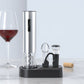 🍾🍷 Satz Elektrischer Flaschenöffner – Kabellos, Automatische Drehung & Ergonomisches Design für Einfaches Öffnen ⚡