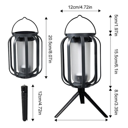 🌞Summer verkaufen 50% Rabatt 🔥Solar Lantern Outdoor Light mit 4 Modi