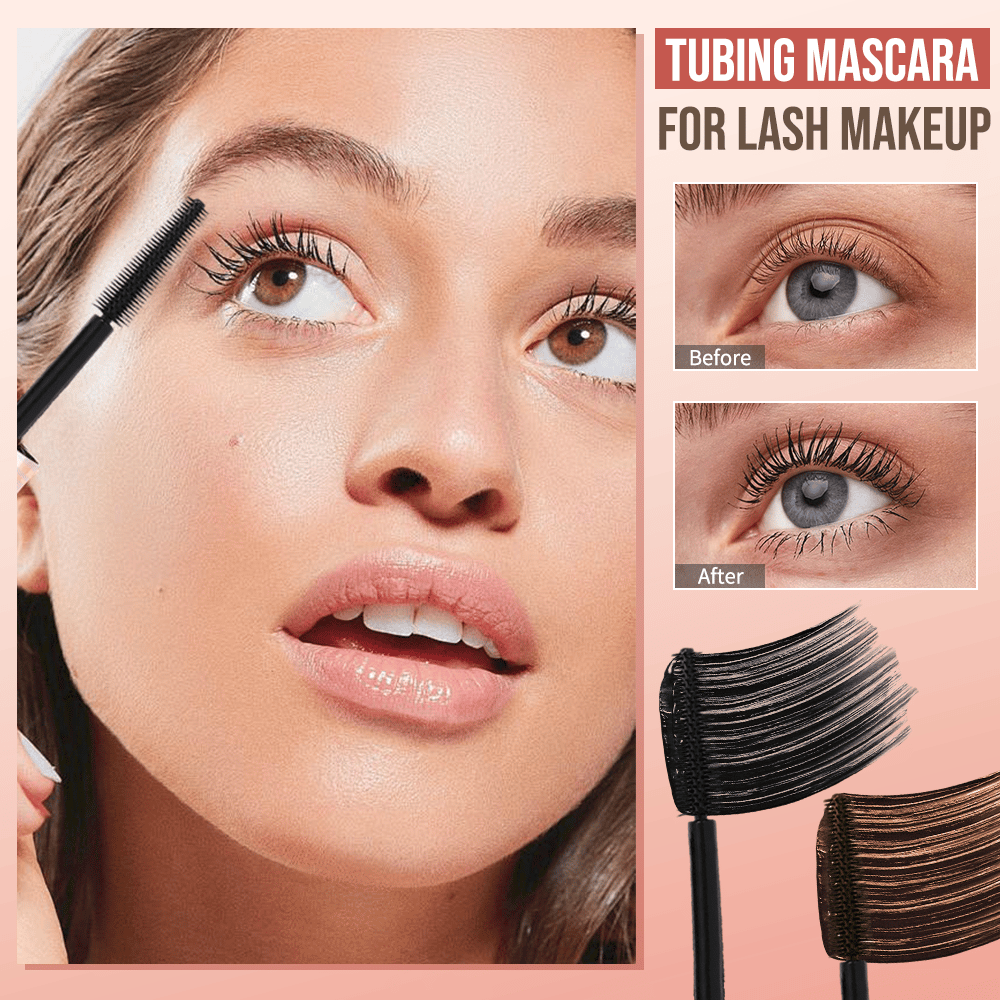 🎁 1+1 GRATIS!! ✨💖Tubing Mascara Black & Brown Duo für Wimpern-Make-up