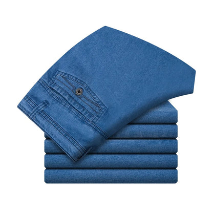 🔥Herren Jeans mit hoher Taille und geradem Schnitt