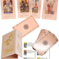🔮✨ Witchy Cauldron Tarotkarten-Set – Roségold, Inklusive Begleitbuch & Wasserdichte Folien 🎴📖