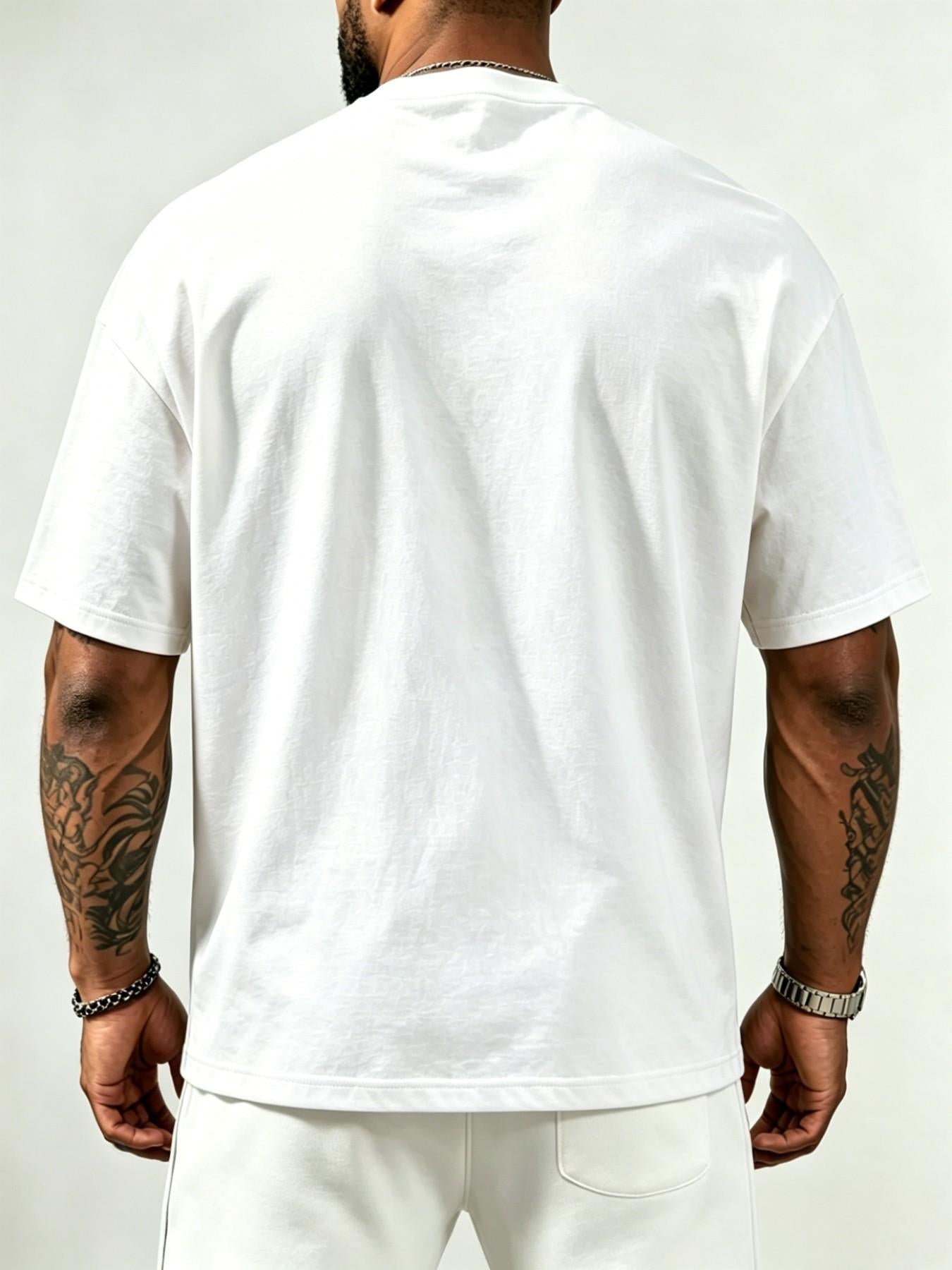 👕 50% RABATT! 🔥 Herren-T-Shirt – Strukturierter Aufdruck, reine Baumwolle & lockere Passform – Perfekt für heiße Tage oder lässige Freizeit-Looks – bequem und atmungsaktiv ✨