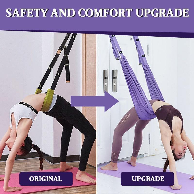 🧘‍♀️✨ Verbessertes Yoga-Dehnungsband – Mehrfachschlaufen, Verstellbar & Ideal für Flexibilität & Physiotherapie 💪