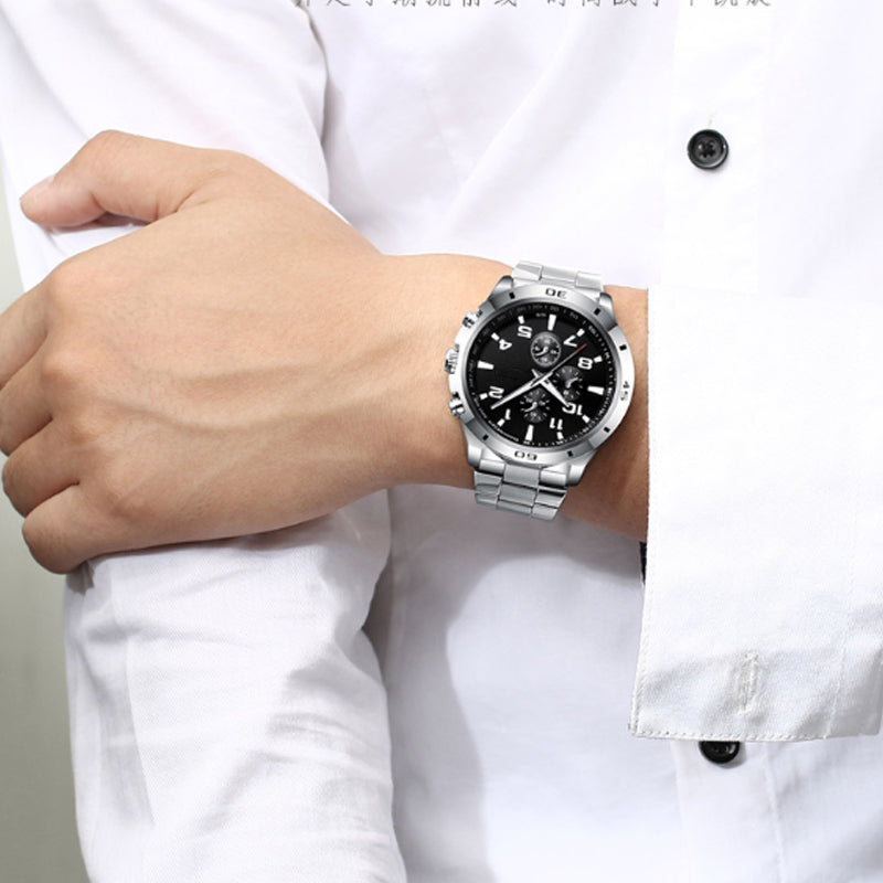 ⌚Modische wasserdichte leuchtende Quarzuhr