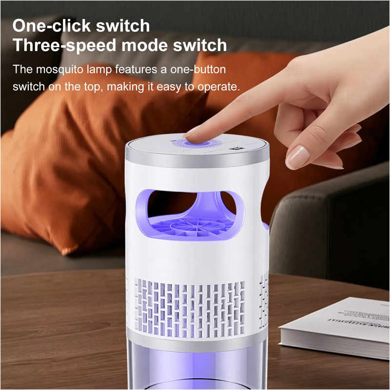 💐 LED-Insektenvernichter für Innen – Leise & Sicher fürs Schlafzimmer 🛏️🔇【Begrenzter Vorrat】