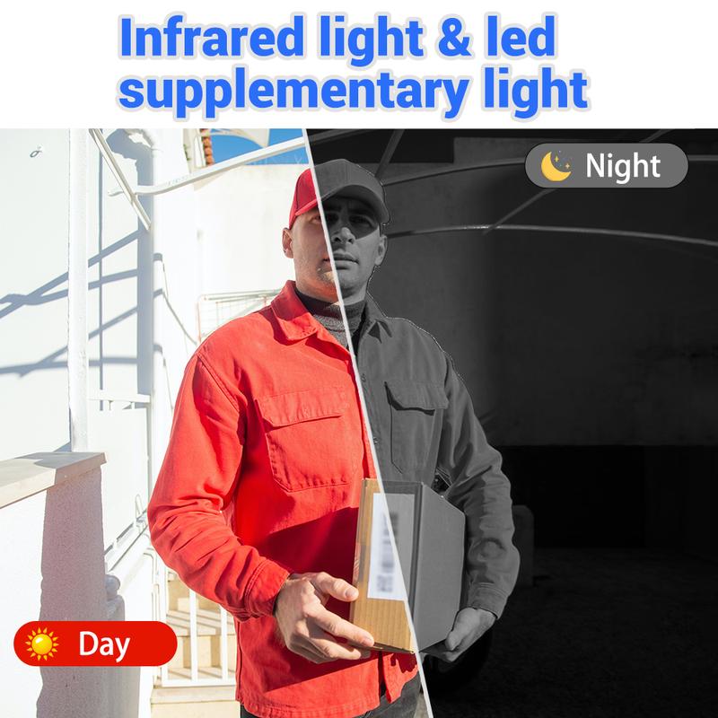 Drahtlose Türklingel-Kamera 🏠 | 1080P HD & 170° Super-Weitwinkel 📹 | 4,3-Zoll-Bildschirm 📱 | IPX65 Wasserdicht 🌧️ | Klare Nachtsicht 🌙 – Immer im Blick!