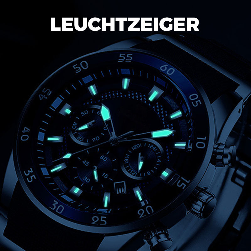 ⌚60% Rabatt💼Hochwertige Business-Multifunktions-Quarz-Uhr für Herren