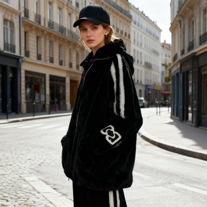 🧥🔥Damen-Freizeitmantel mit Kapuze und Reißverschluss🔥Kauf 2 Artikel versandkostenfrei