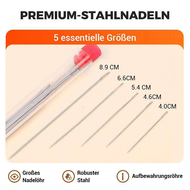 🧵✨Komplettes Näh-Set mit 37 Teilen – Organisiert, tragbar, perfekt für Notfälle & kreative Ideen! ✨️✨️ Ideal für Anfänger, Familien und Reisen – Jetzt vorbereitet sein!