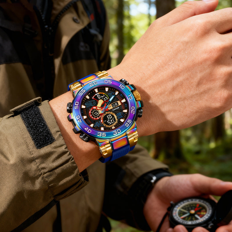 Multifunktionale wasserdichte LED-Digitaluhr