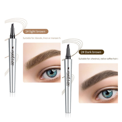50% RABATT🧡3D-Wasserfester Microblading Augenbrauenstift mit 4-zackiger Spitze