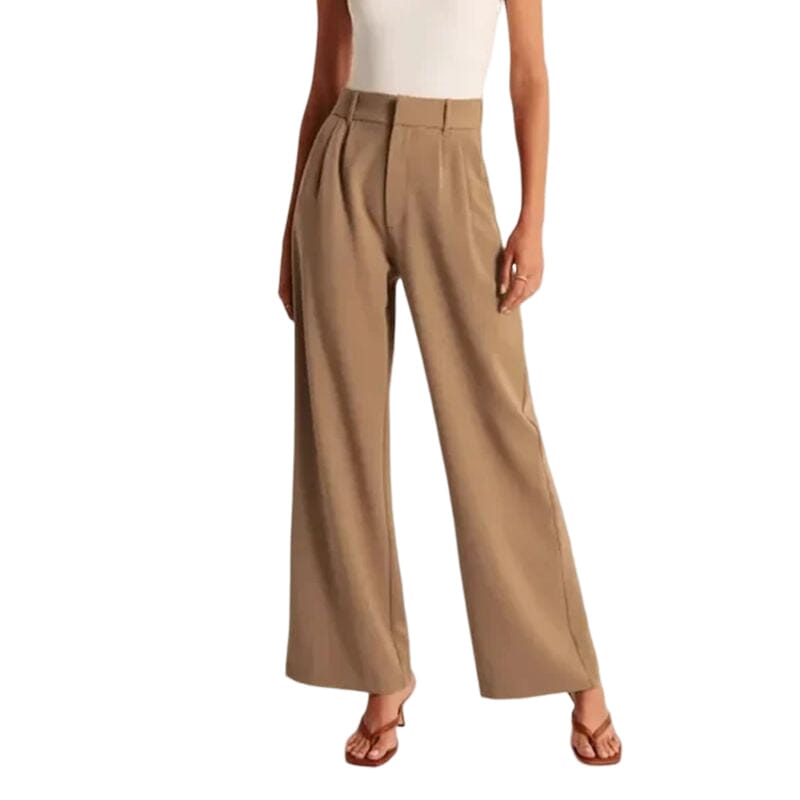 ✨🔥Die mühelos taillierte Hose mit weitem Bein💞