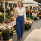 🌟 Weites Bein Jeans für Damen – Lässig und vielseitig kombinierbar