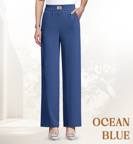 ⏳Nur für kurze Zeit: 50 % Rabatt⏰Perfekt fallende Stretch-Hose mit hoher Leibhöhe und elastischem Bund👖