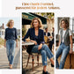Damen-Retro-Cropped-Straight-Leg-Jeans
