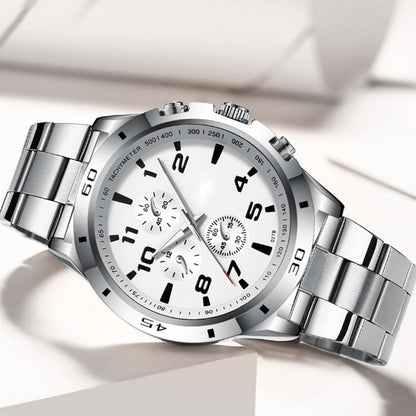 ⌚Modische wasserdichte leuchtende Quarzuhr