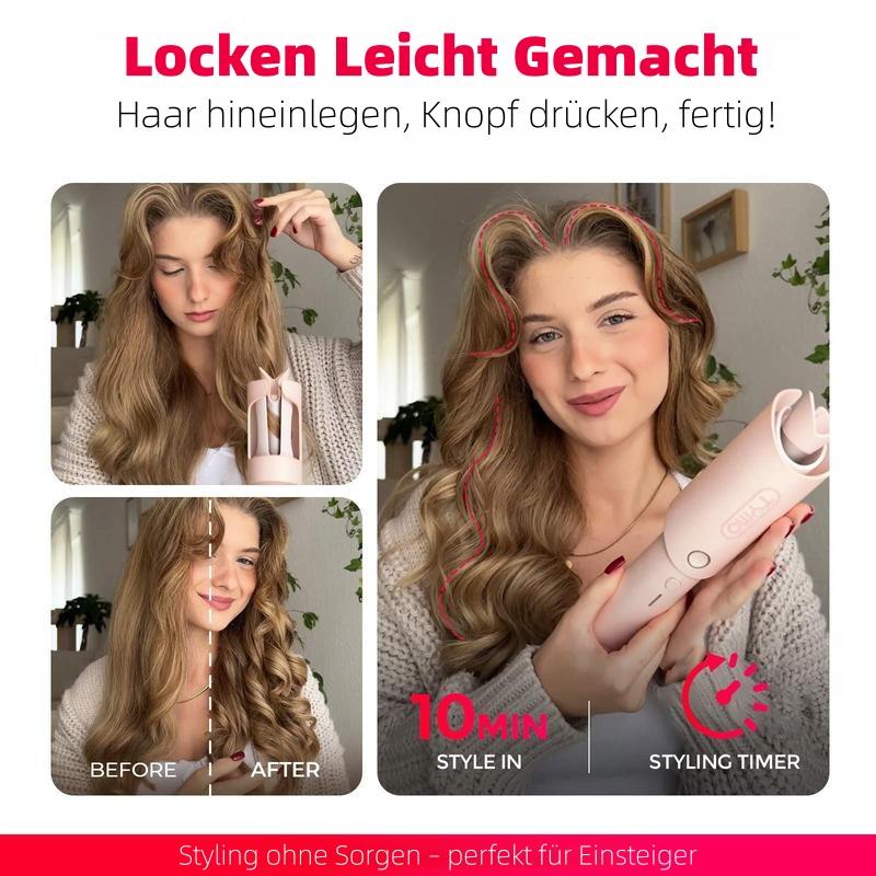 🪮Automatischer Anti-Verhedderungs-Lockenstab mit drei Temperaturstufen✨