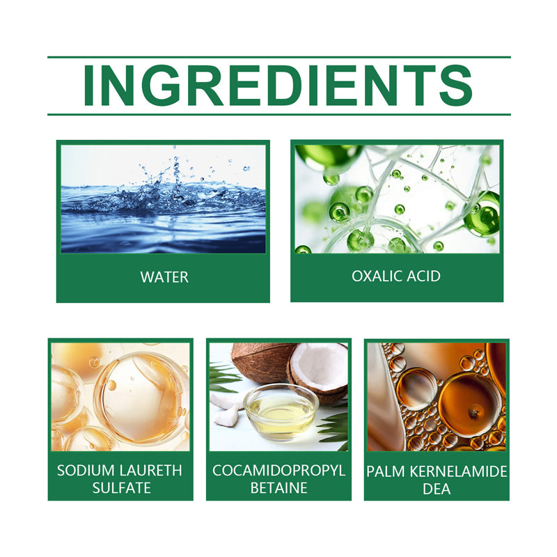 Hochwirksamer Fleckenreiniger mit Oxalsäure
