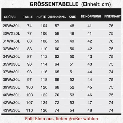 🔥Herren Jeans mit hoher Taille und geradem Schnitt