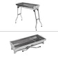🔥 60% RABATT ! Klappbarer Outdoor-Grill aus Edelstahl – Perfekt für Camping, Garten & BBQ-Partys 🍖