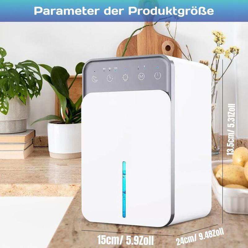 🌿💦 220V mit Mehrfarbigen LED-Lichtern & Auto-Timer - Niedrige Energie & leiser Betrieb - Ideal für Schlafzimmer und Keller