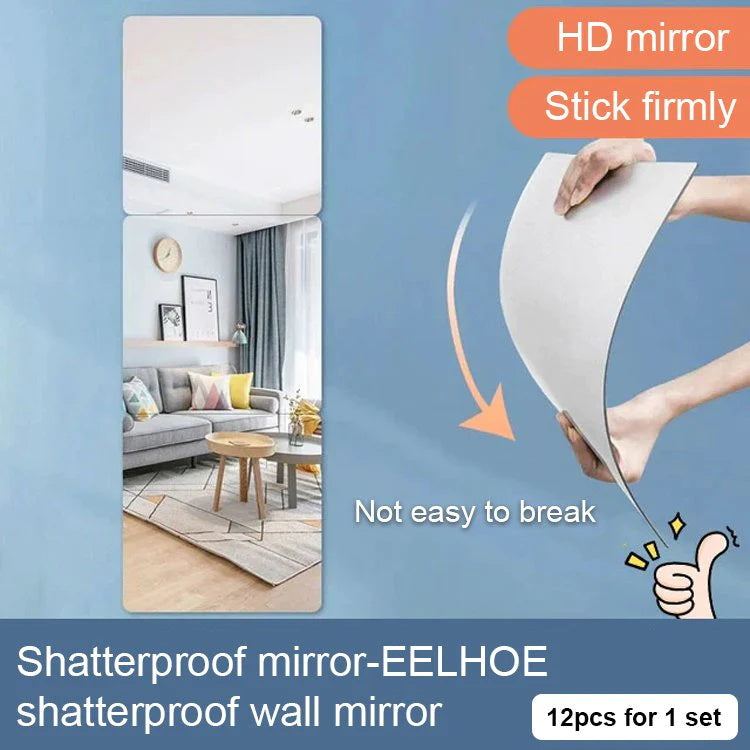 Selbstklebender Acryl-Spiegel für Wand