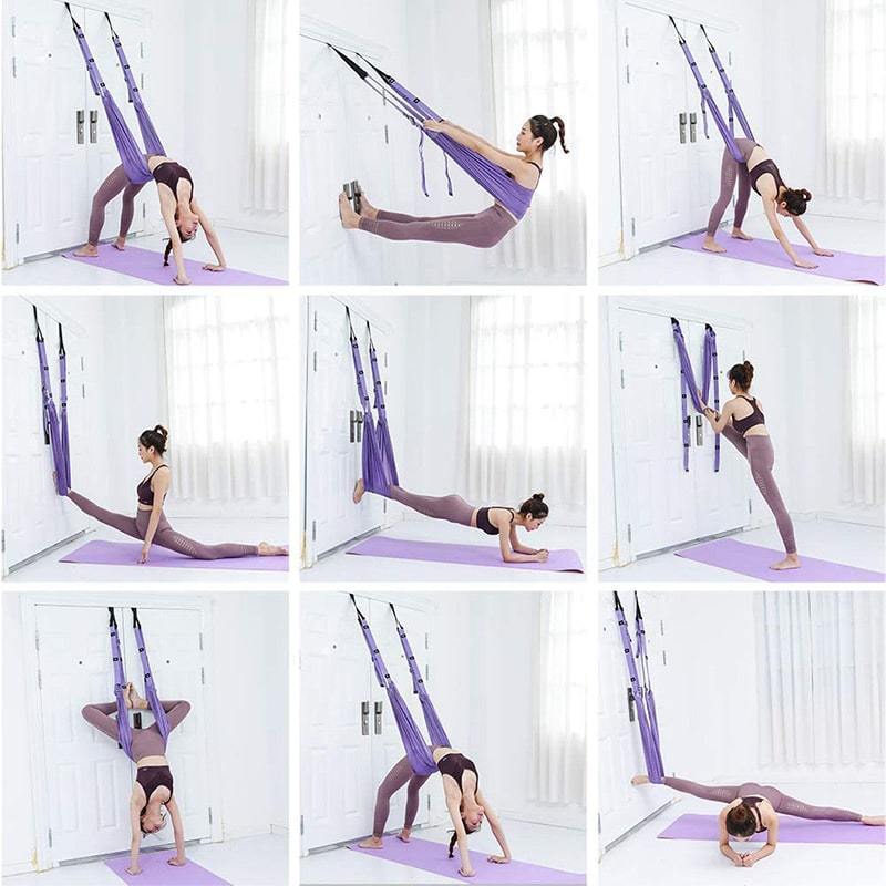 🧘‍♀️✨ Verbessertes Yoga-Dehnungsband – Mehrfachschlaufen, Verstellbar & Ideal für Flexibilität & Physiotherapie 💪