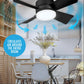 🍃 Intelligenter Deckenventilator mit Licht, RGB-Beleuchtung und Bluetooth-Lautsprecher♨️❄️