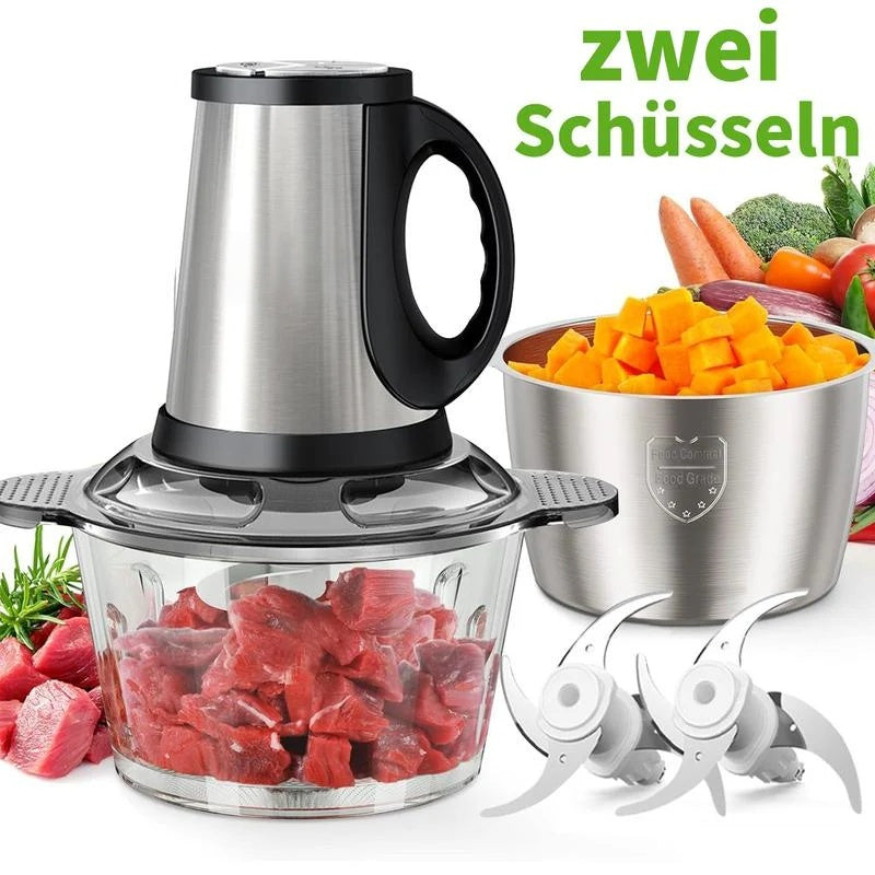 🥩✨ HEISSER VERKAUF: 50% RABATT! Elektrischer Fleischwolf mit großem Fassungsvermögen – Kraftvoll, schnell & perfekt für Hackfleisch, Wurst & mehr 🔪