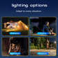 Solarbetriebene LED-Campingleuchte