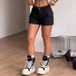 🌞Damen Cargo-Shorts 🌟 Hohe Taille mit vielen Taschen ✅ Bequem & Stylish