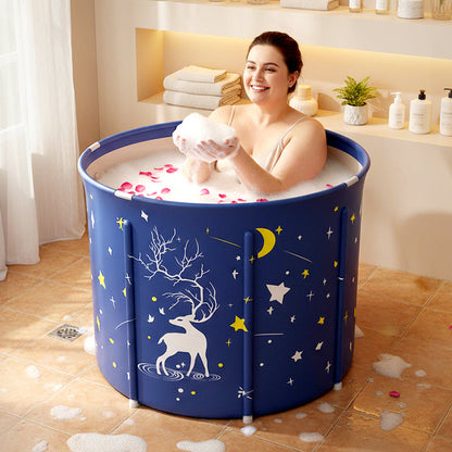💧 Beheizte faltbare Badewanne für den Hausgebrauc