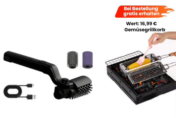 🔥🔥🍖 56% Rabatt  ⚡️Kabelloser elektrischer Grillbürstenreiniger🍔Es gibt derzeit auch günstige Kombi-Angebote💪