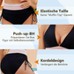 👙 LIMITIERTER 50% RABATT! Patchwork-Bikini 2-teiliges Set, V-Ausschnitt High-Waist Badeanzug für Damen, 2 Farben