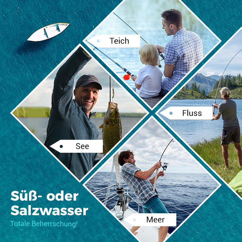 🎣🎁Angelköder mit Metallpropeller zum Fischen✨