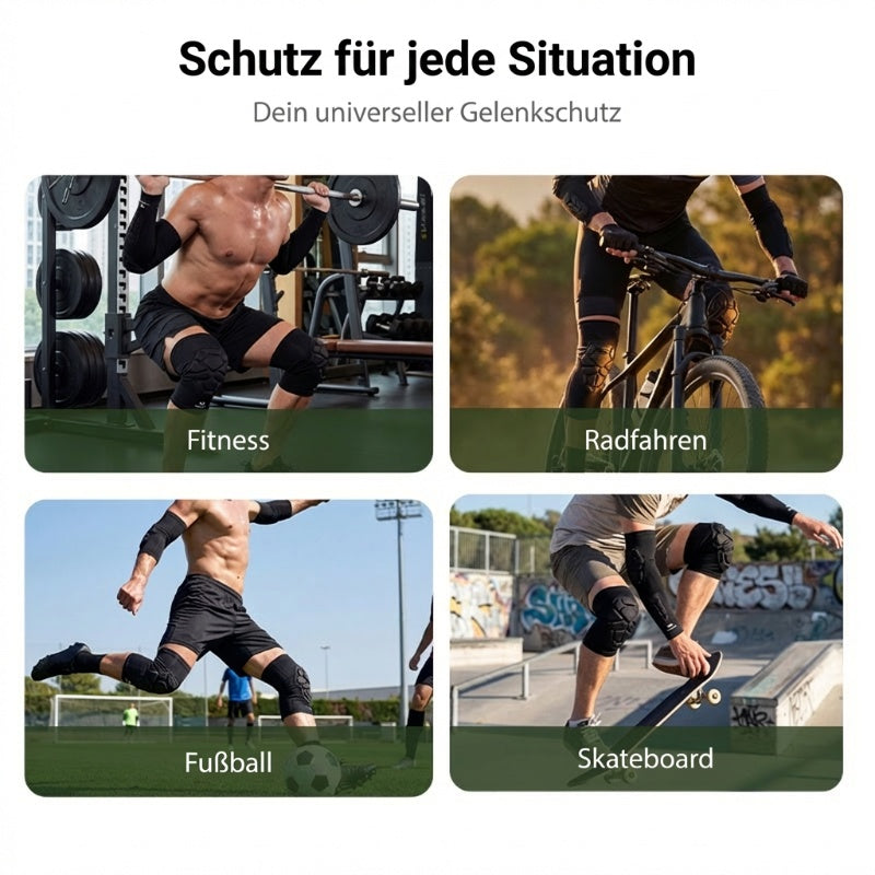 🛡️ Leistungs-Knie- und Ellbogenschützer