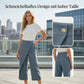 ⏳50% Rabatt für kurze Zeit⏰Damen Patchwork Cropped Freizeithose👖