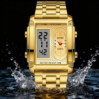 ⏳Elegante multifunktionale wasserdichte Herrenuhr