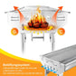 🔥 60% RABATT ! Klappbarer Outdoor-Grill aus Edelstahl – Perfekt für Camping, Garten & BBQ-Partys 🍖
