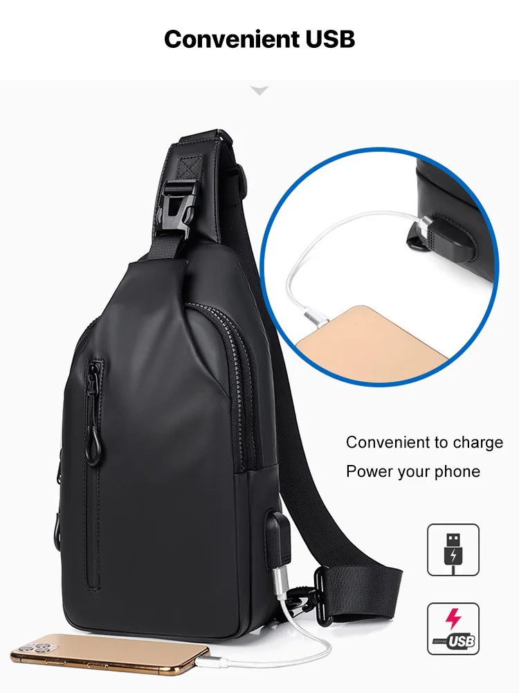 🎯✨50% RABATT – LIMITIERTES ANGEBOT! Oxford-Stofftasche für die Brust 👜💥