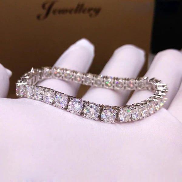 💖 50% RABATT! 💎 Funkelndes Moissanite Armband – 2.000+ Verkauft – Brillanter Glanz, Hochwertige Verarbeitung & Elegantes Geschenk 🎁