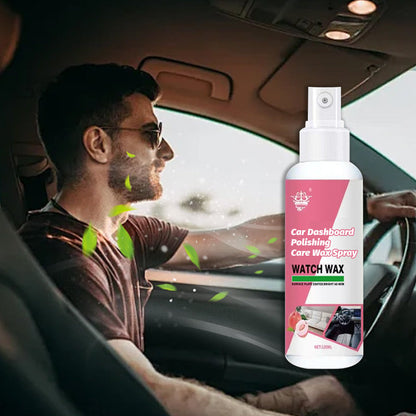 🎁Kaufe 1 und erhalte 1 gratis🎁Auto Armaturenbrett Polieren Pflege Wax Spray