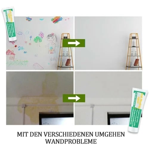 🛠️ KAUFE 2, ERHALTE 1 GRATIS! 🔥 Ungiftiges Mittel zum Ausbessern von Wänden – Füllt Risse & Löcher, Leicht Zu Verarbeiten & Ideal Für Schnelle, Saubere Reparaturen Zu Hause 🏠